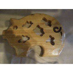 Dessous de plat Poisson / Fonte d'aluminium - Inde