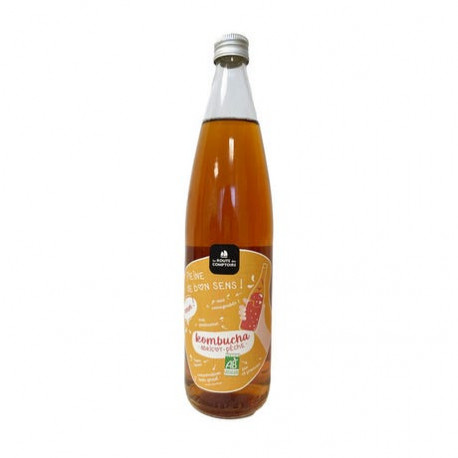 Kombucha Abricot Pêche - La route des comptoirs / 75cl