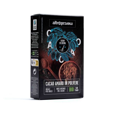 Cacao amer en poudre bio AltroMercato / 75g
