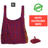 Sac Shopping pliable / Sari recyclé - Inde