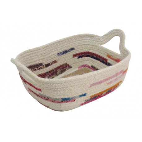 Panier Papillon avec poignets / Herbe Kaisa - Bengladesh