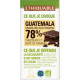 Chocolat Ethiquable noir 78% Guatemala / 100g