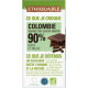 Chocolat Ethiquable noir 88% Cote d'Ivoire / 100g
