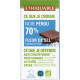 Chocolat Ethiquable noir 90% Colombie / 100g