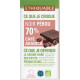 Chocolat Ethiquable noir 70% Fleur de Sel / 100g