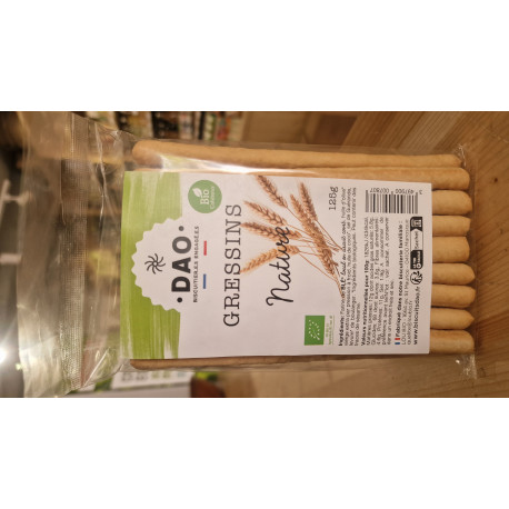 Gressins nature DAO Bio / 150g