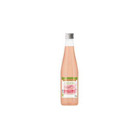 Jus pétillant Pomme Ananas Ethiquable / 75cl