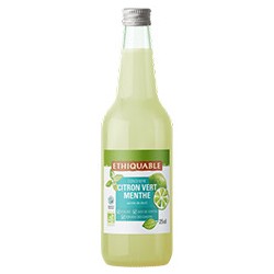 Concentré de Citron Vert Menthe Ethiquable / 25cl