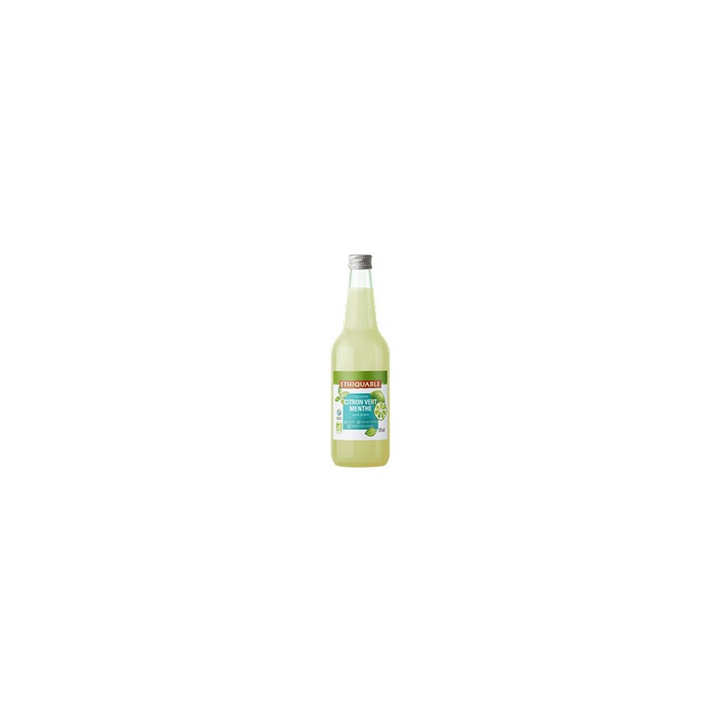 Concentré de Citron Vert Menthe Ethiquable / 25cl