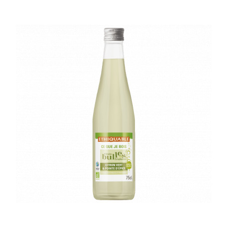 Jus pétillant Pomme Ananas Ethiquable / 75cl