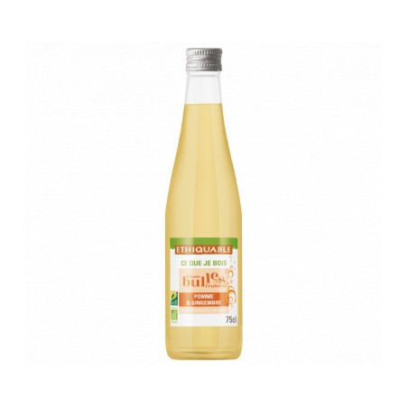 Jus pétillant Citron vert et Poivre noir Ethiquable / 75cl