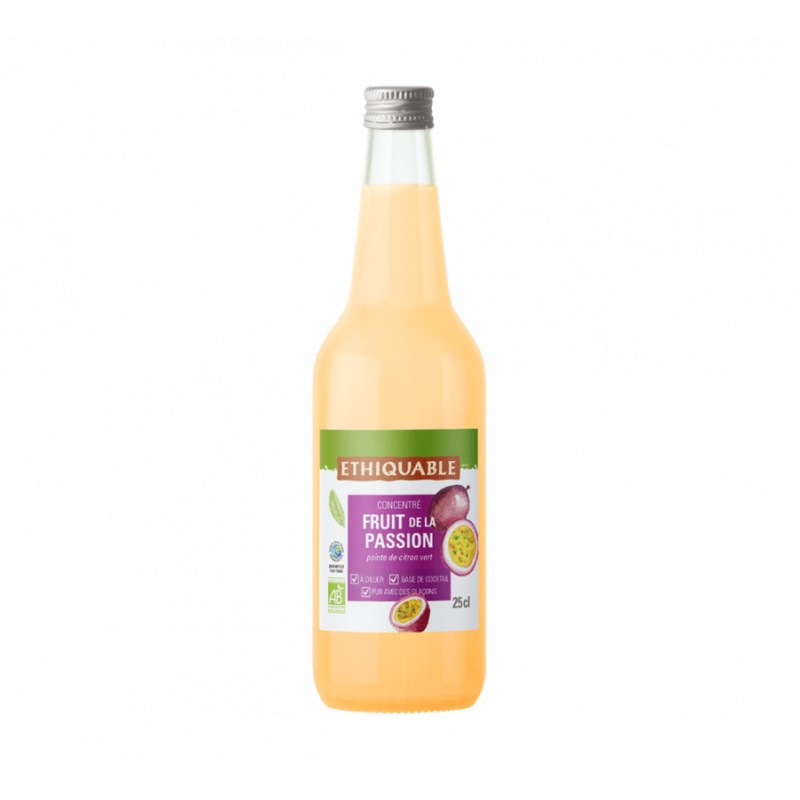 Concentré de Fruit de la Passion Ethiquable / 25cl