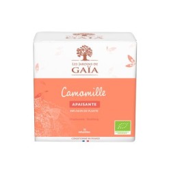 Infusion Gaia Feuilles entières Camomille / boite 50 infusettes - 50 gr