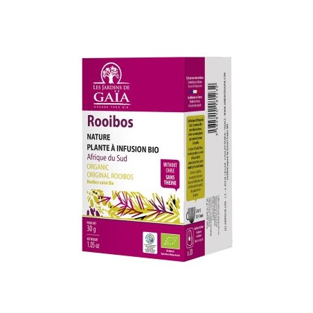 Rooibos Gaïa Nature / 20 infusettes