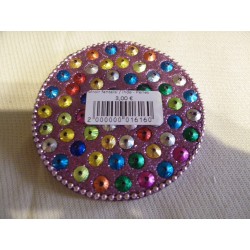 Miroir fantaisie / Inde - Perles