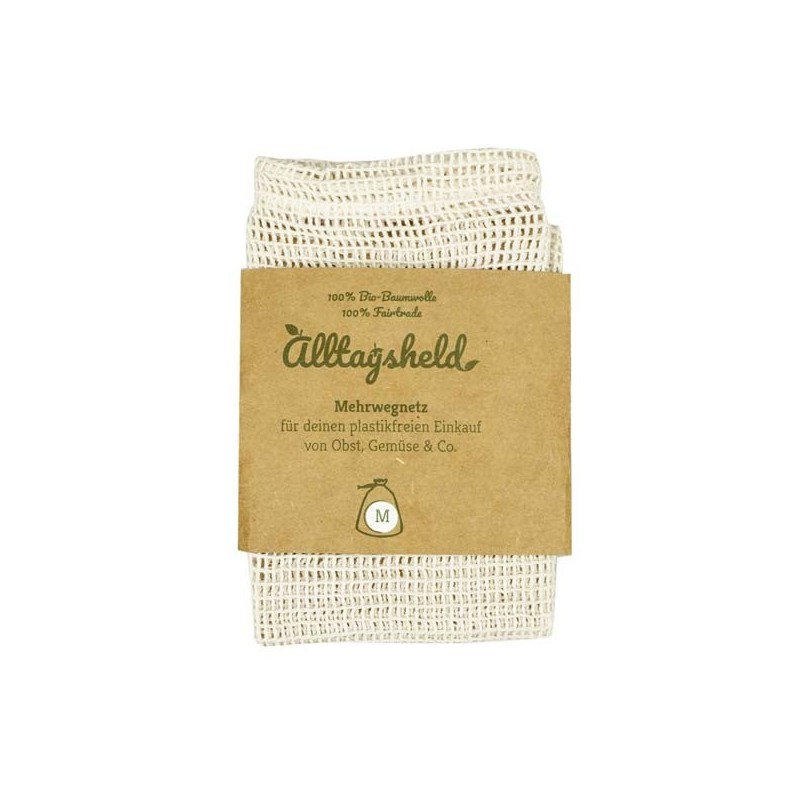 Sac filet à vrac MM / Coton bio - Inde