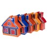 Tirelire Maison / Cuir caprin - Inde
