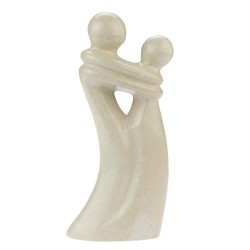 Statuette couple enlacé / Kenya - Pierre de Kisac