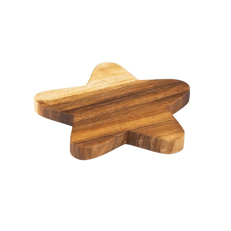 Dessous de plat Etoile / Bois d'acacia - Philippines