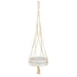 Suspension pour plante en macramé 110 cm / jute - Bangladesh
