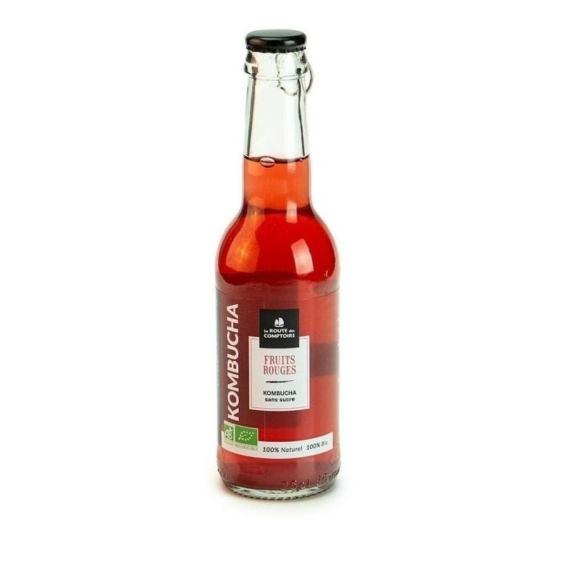 Kombucha Fruits rouges - La route des comptoirs / 25cl