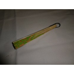 Eventail Batik vert / Indonésie