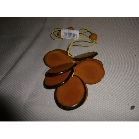 Collier lilas jaune / Equateur