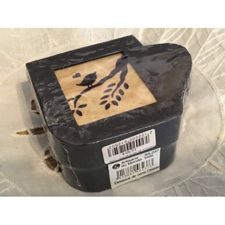 Dessous de verre Oiseau / Pin - Inde