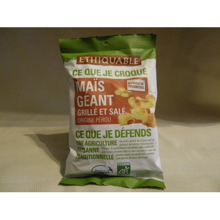 Maïs Ethiquable Grillé Salé / 100g