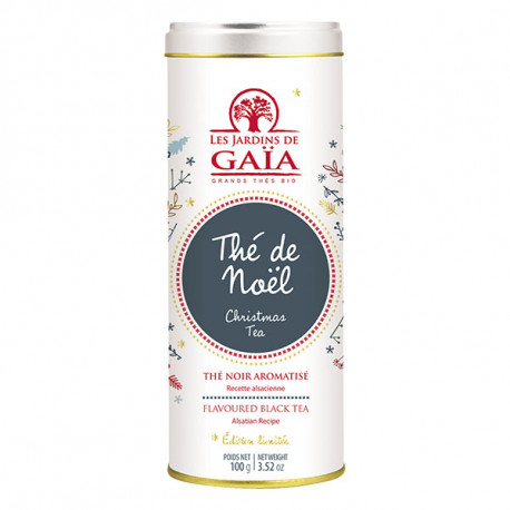 Thé Gaïa de Noël Tube / 100g vrac