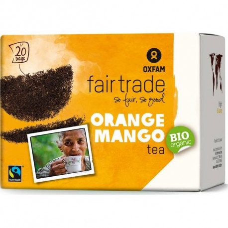 Thé Noir Orange Mangue Oxfam / 20 sachets