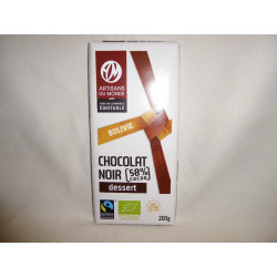 Chocolat Solidar'monde Noir dessert / 200g