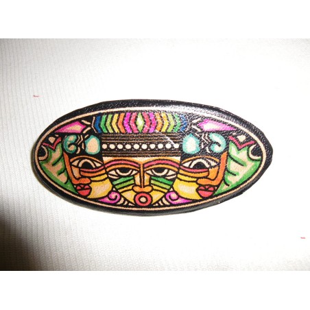 Barrette Cuir / Indonésie