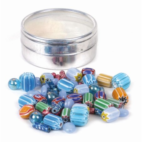 Kit de perles / Verre et céramique - Inde