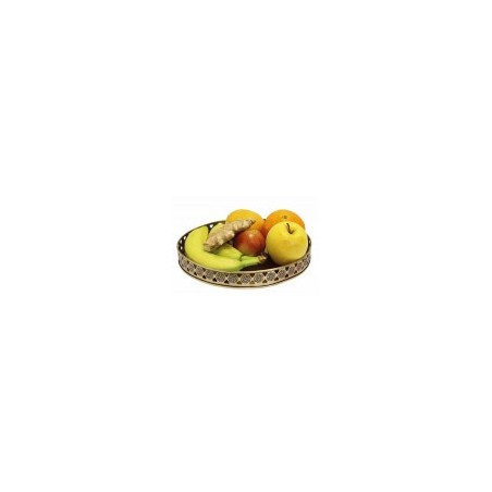 Plateau rond Corazon Cuivre / Inde