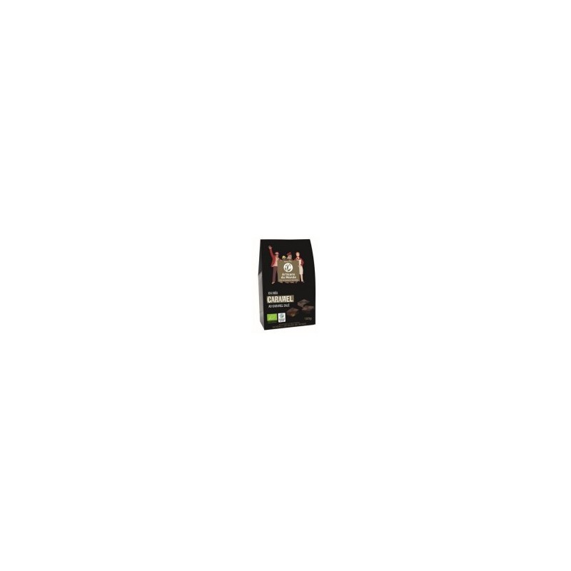 Carrés Caramel salé bio / 100g