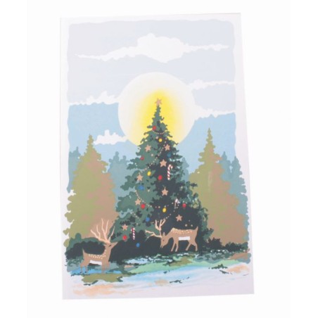Cartes de vœux Arbres / Inde - par 5