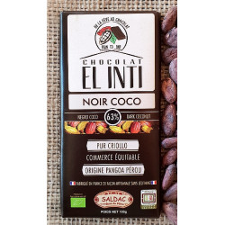 Chocolat Saldac Noir Coco / 100g