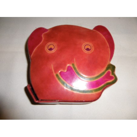 Tirelire Animal / Cuir - Inde