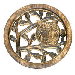 Dessous de plat Arbre / Bois de manguier - Inde