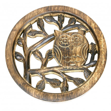 Dessous de plat Arbre / Bois de manguier - Inde