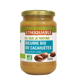 Beurre de cacahuètes BIO / 350g