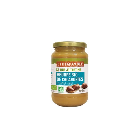 Beurre de cacahuètes BIO / 350g
