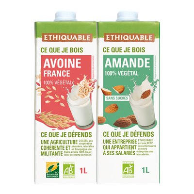 Boissons végétales