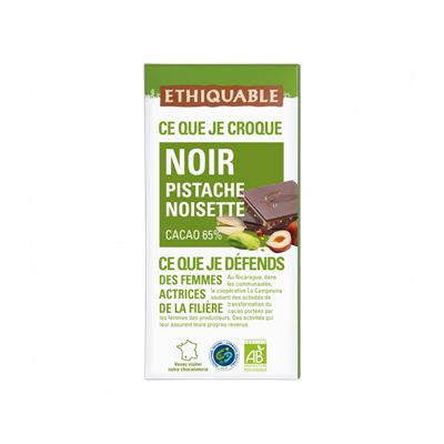 Noir pistache noisette